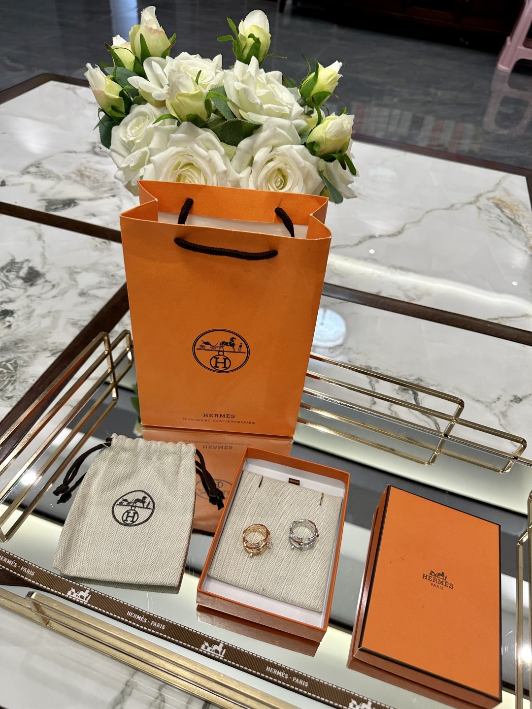 HERMES jewelry model 72